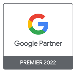 ロゴ：Google社認定パートナー企業